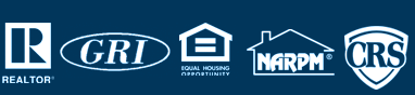 Affiliations: Realtor, GRI, Equal Housing Opportunity, NARPM, CRS